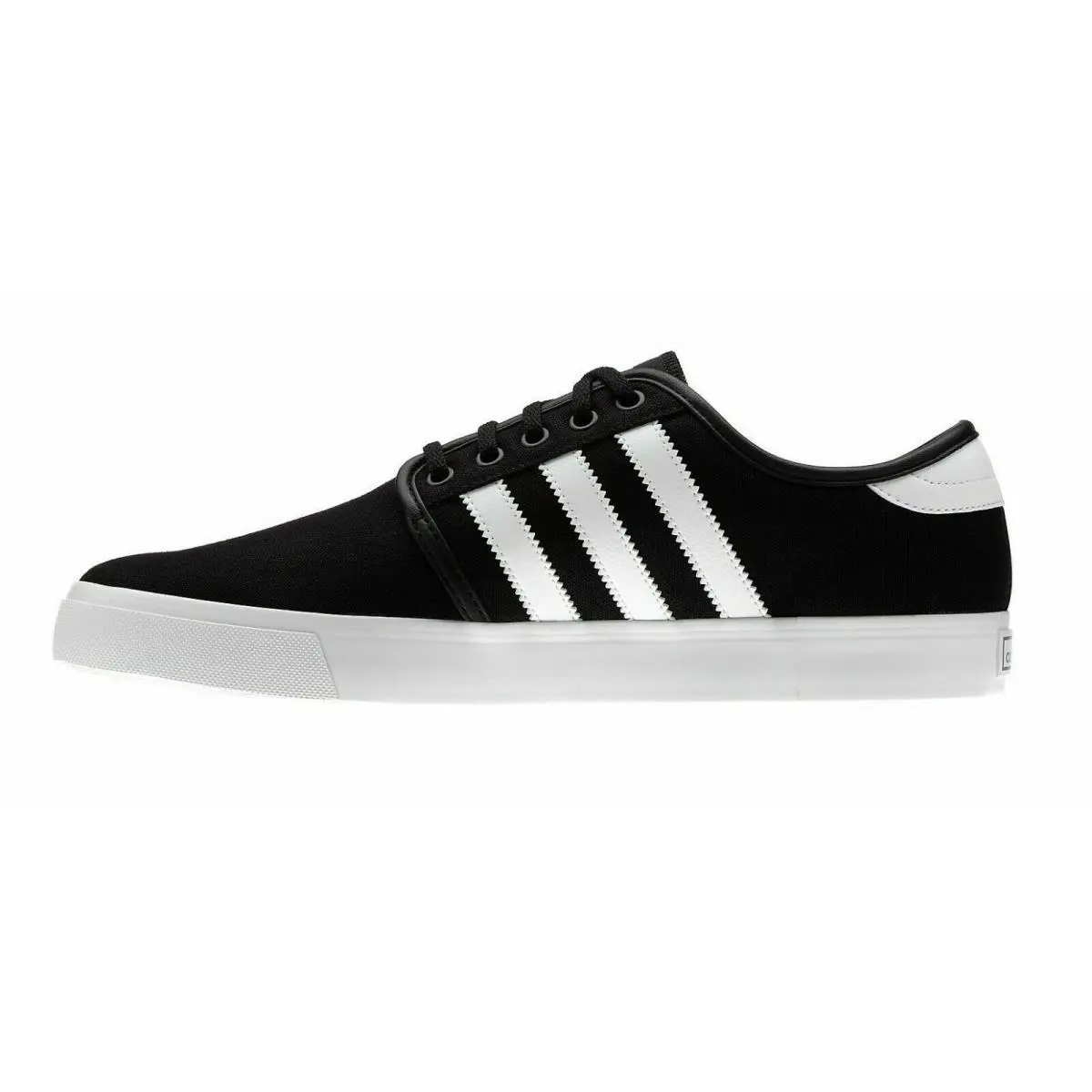 Adidas Seeley Black White Skateboarding Athletic G66636 235 Men`s Shoes