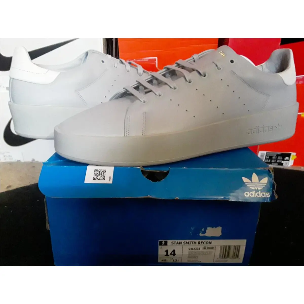 Adidas shoes - adidas Stan Smith - Stan Smith - GW2233 - Gray 0