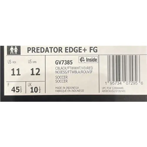 Adidas shoes - adidas Predator - Predator - GV7385 - Black 10