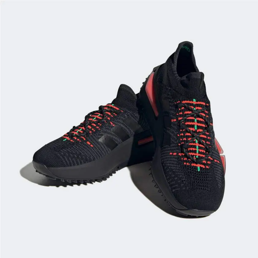 Adidas shoes - adidas NMD S1 - NMD - IE4588 - Core Black / Carbon / Flash Lime 11