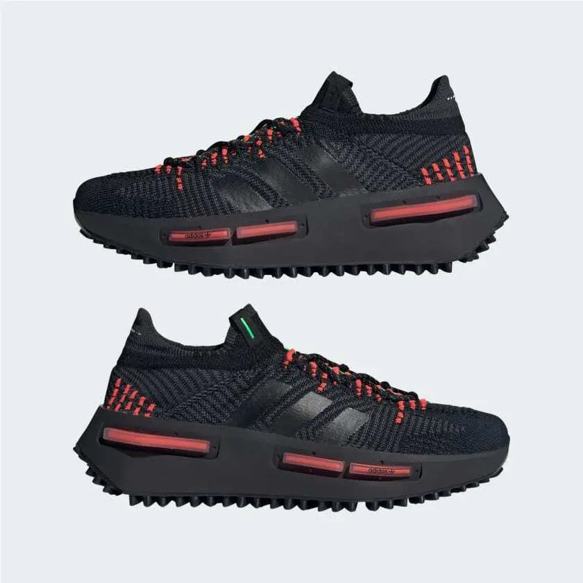 Adidas shoes - adidas NMD S1 - NMD - IE4588 - Core Black / Carbon / Flash Lime 14