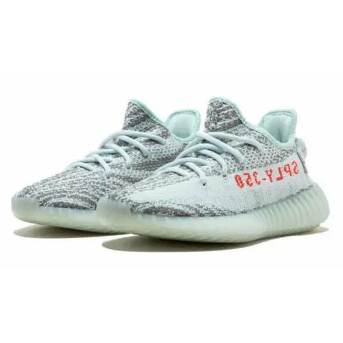 Adidas shoes - adidas Yeezy Boost 350 V2 - B37571 - Blue Tint/Grey Three/High Resolution Red 0