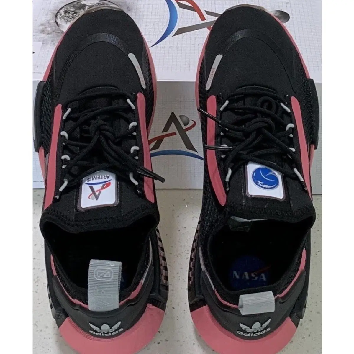 Adidas shoes - adidas NMD R1 - NMD - Black/Hazy Rose, Manufacturer: Black/Hazy Rose 8