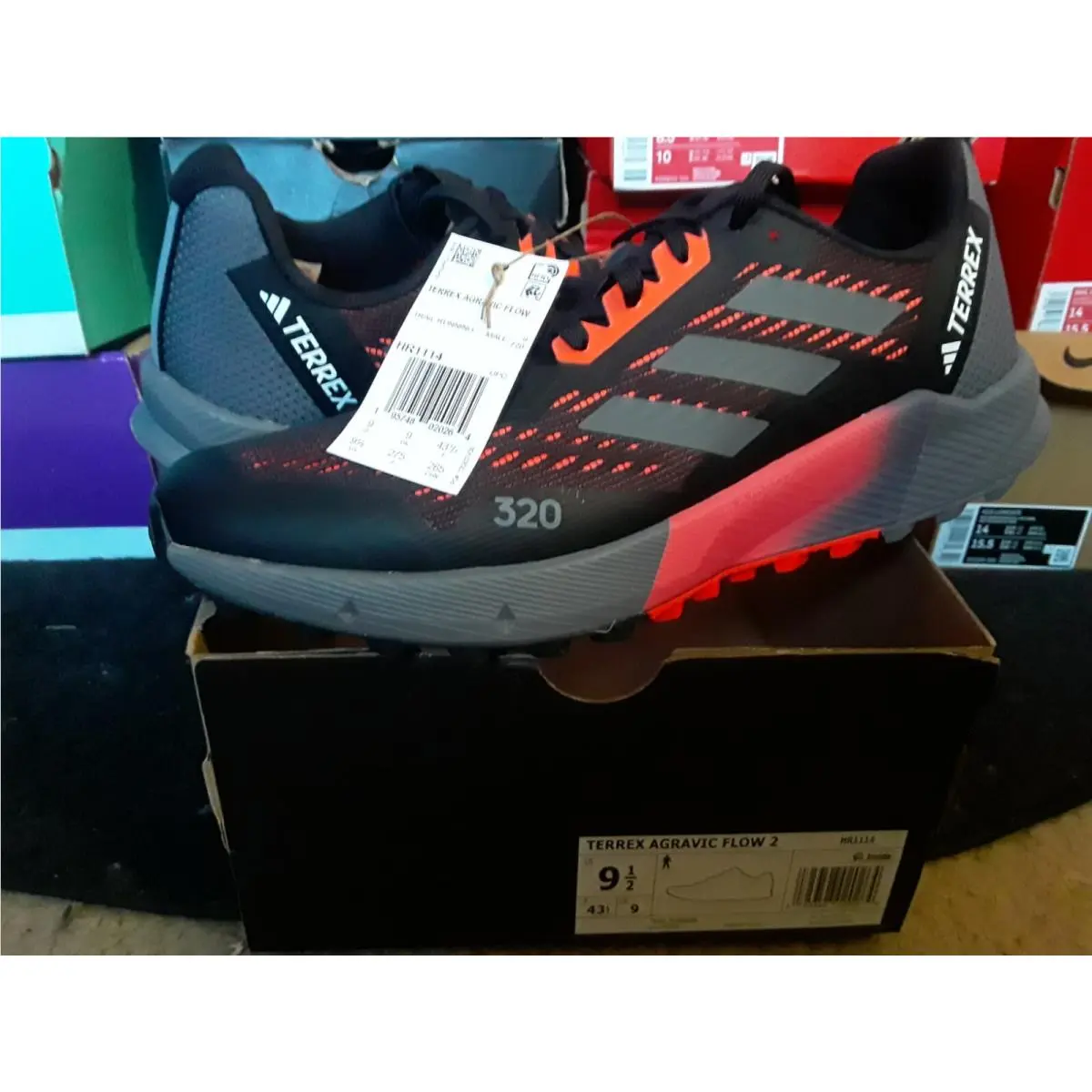Adidas shoes - adidas TERREX Agravic - TERREX Agravic - HR1114 - Black 6