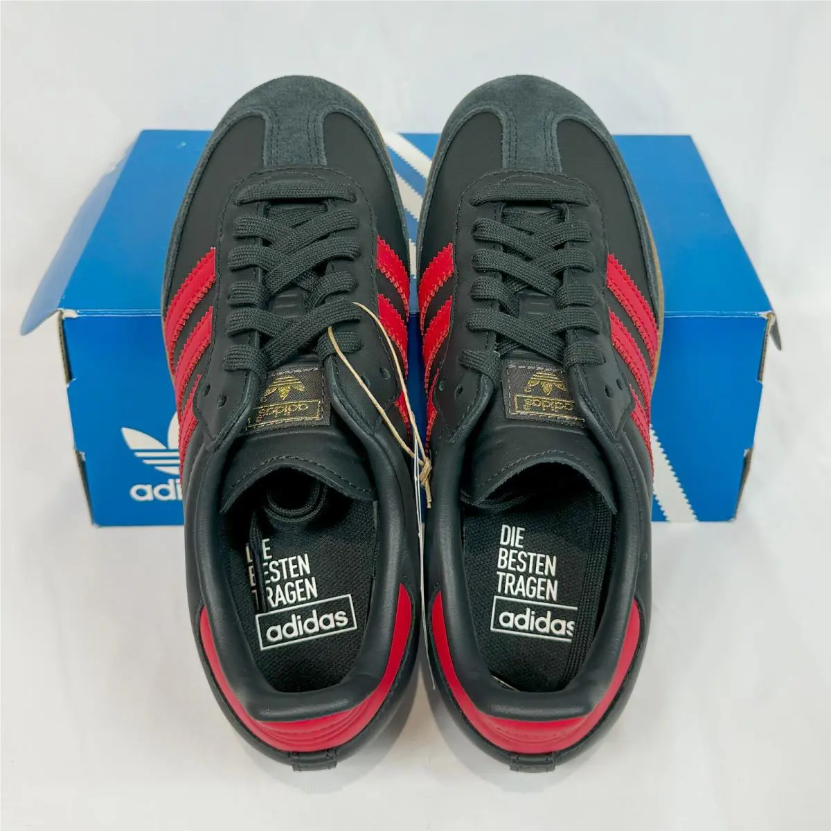 Adidas shoes - adidas Originals Samba - Originals Samba - IG6173 - BLACK RED 4