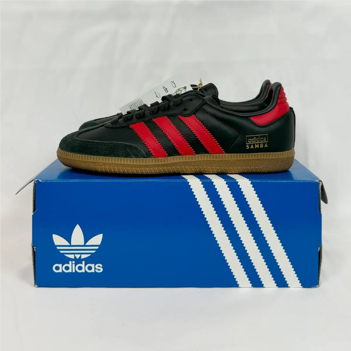 Adidas shoes - adidas Originals Samba - Originals Samba - IG6173 - BLACK RED