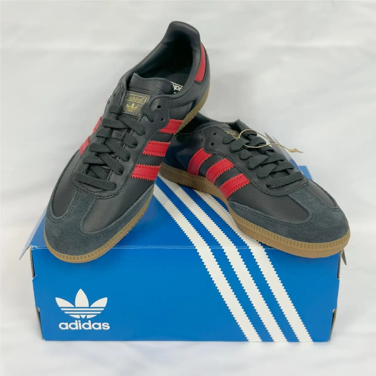 Adidas shoes - adidas Originals Samba - Originals Samba - IG6173 - BLACK RED