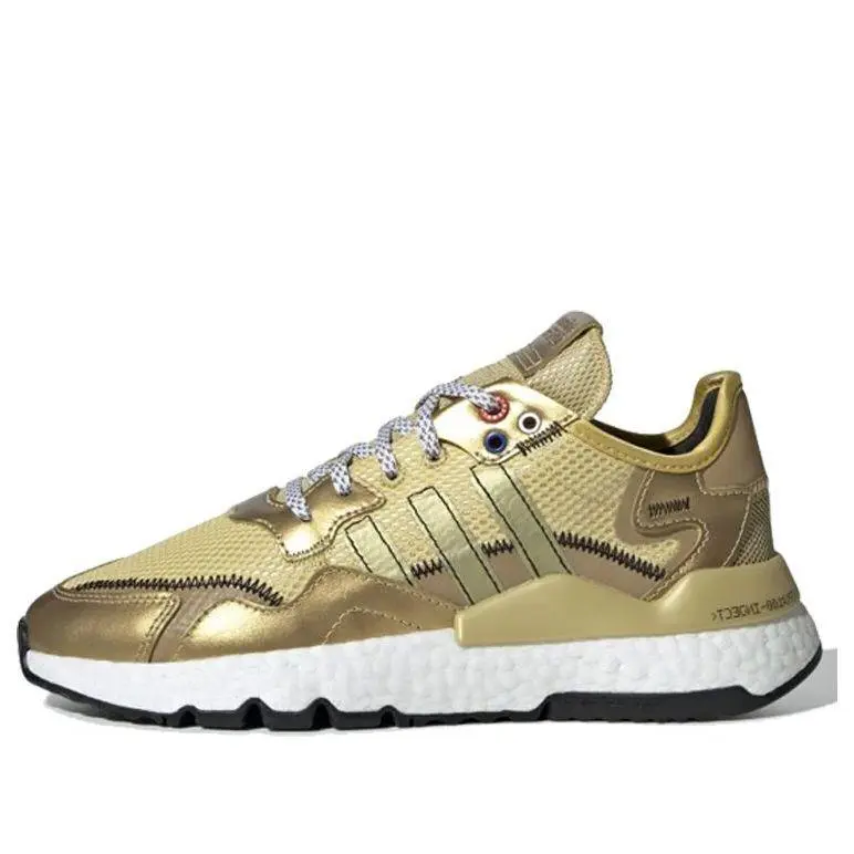Adidas shoes - Metallic Gold, Black, White 5