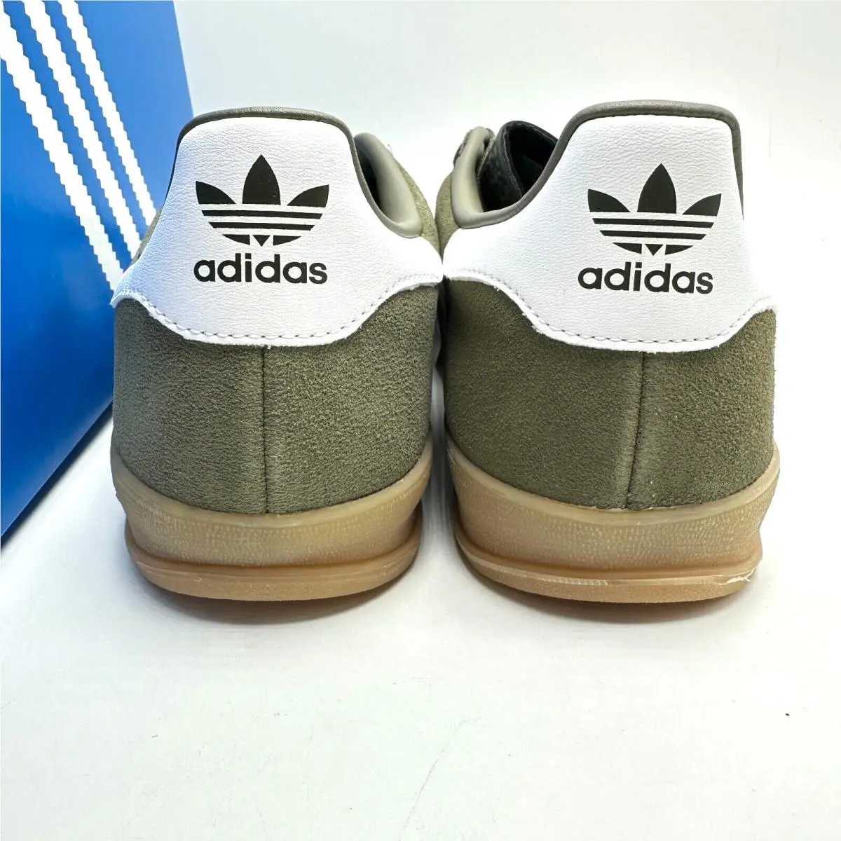 Adidas shoes - adidas Gazelle - Gazelle - JQ0174 - Olive Strata/Cloud White/Gold Metallic 3