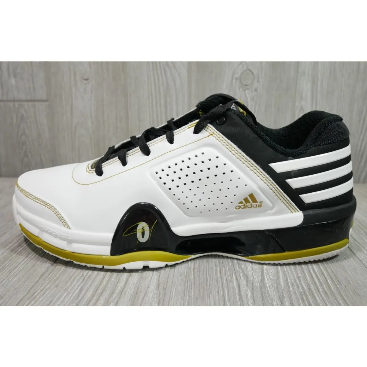 Vintage Adidas TS Lightning Creator BB 2008 White Shoes Mens 13 Oss