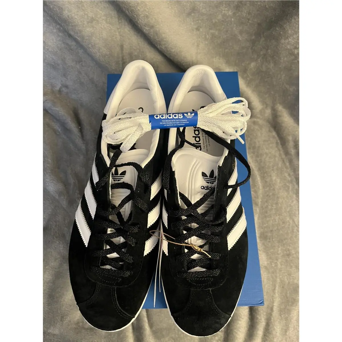 Adidas shoes - adidas Gazelle - Gazelle - Core Black / Cloud White / Gold Metallic 2