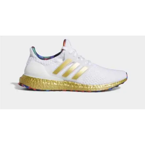 Adidas shoes - ULTRABOOST 5.0 DNA - ULTRABOOST DNA - HP7425 - Cloud White / Gold Metallic / Chalk White 0