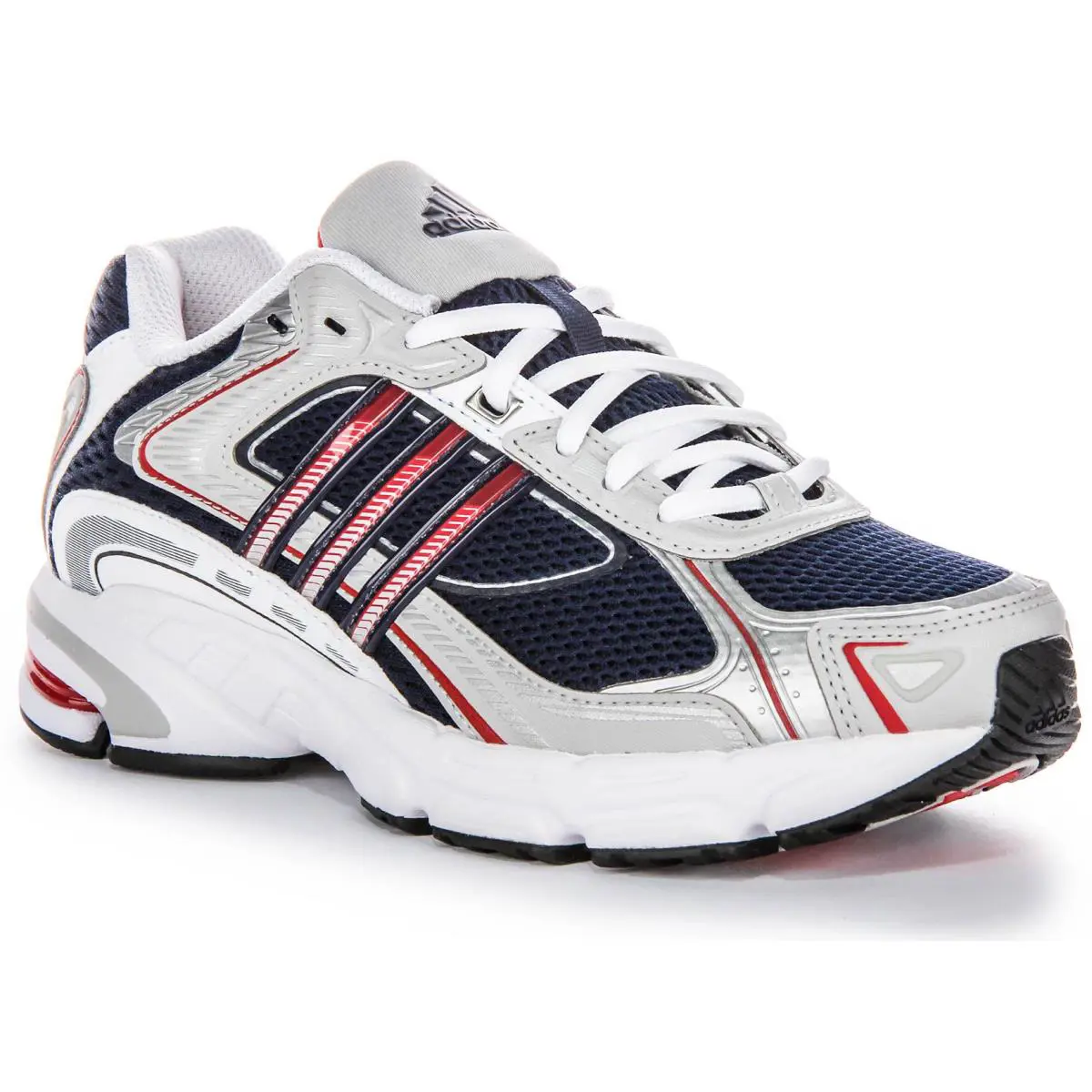 Adidas Response CL Sporty Lace Up Mesh Womens Sneakers In Navy Grey US 3 - 8 - NAVY GREY