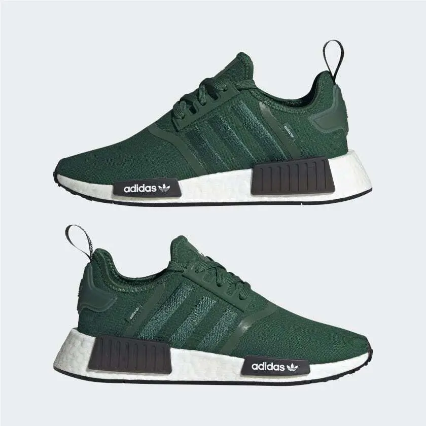 Adidas shoes - Dark Green, Core Black, Cloud white 3