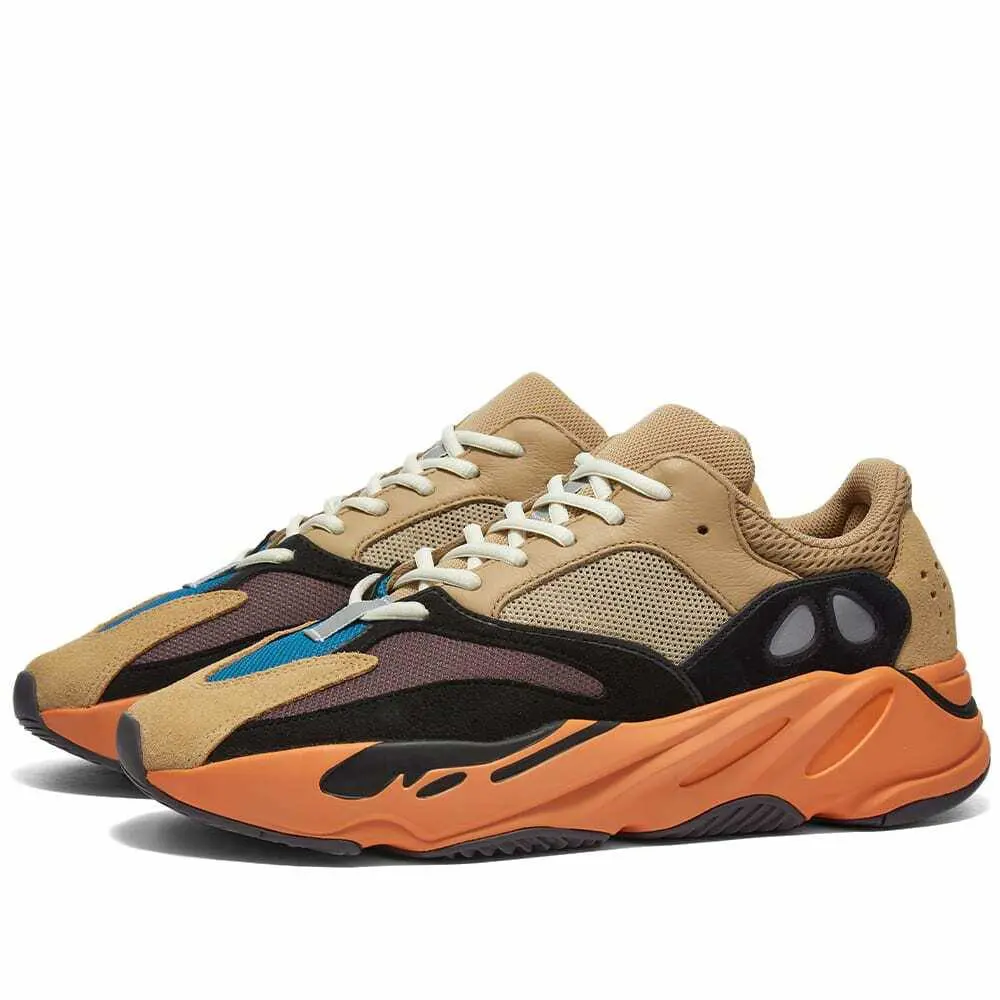 Adidas Yeezy Boost 700 Enflame Amber Orange Yzy GW0297 Sz 9 10.5 - Orange