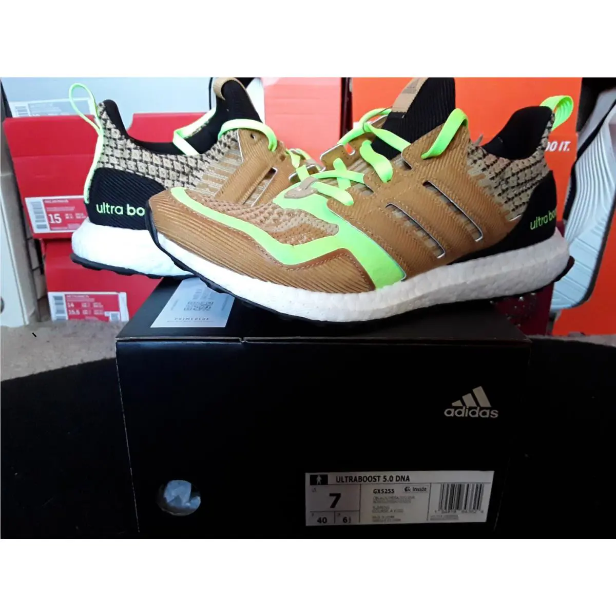 Adidas shoes - adidas UltraBoost 5.0 DNA - UltraBoost DNA - GX5255 - Brown 0