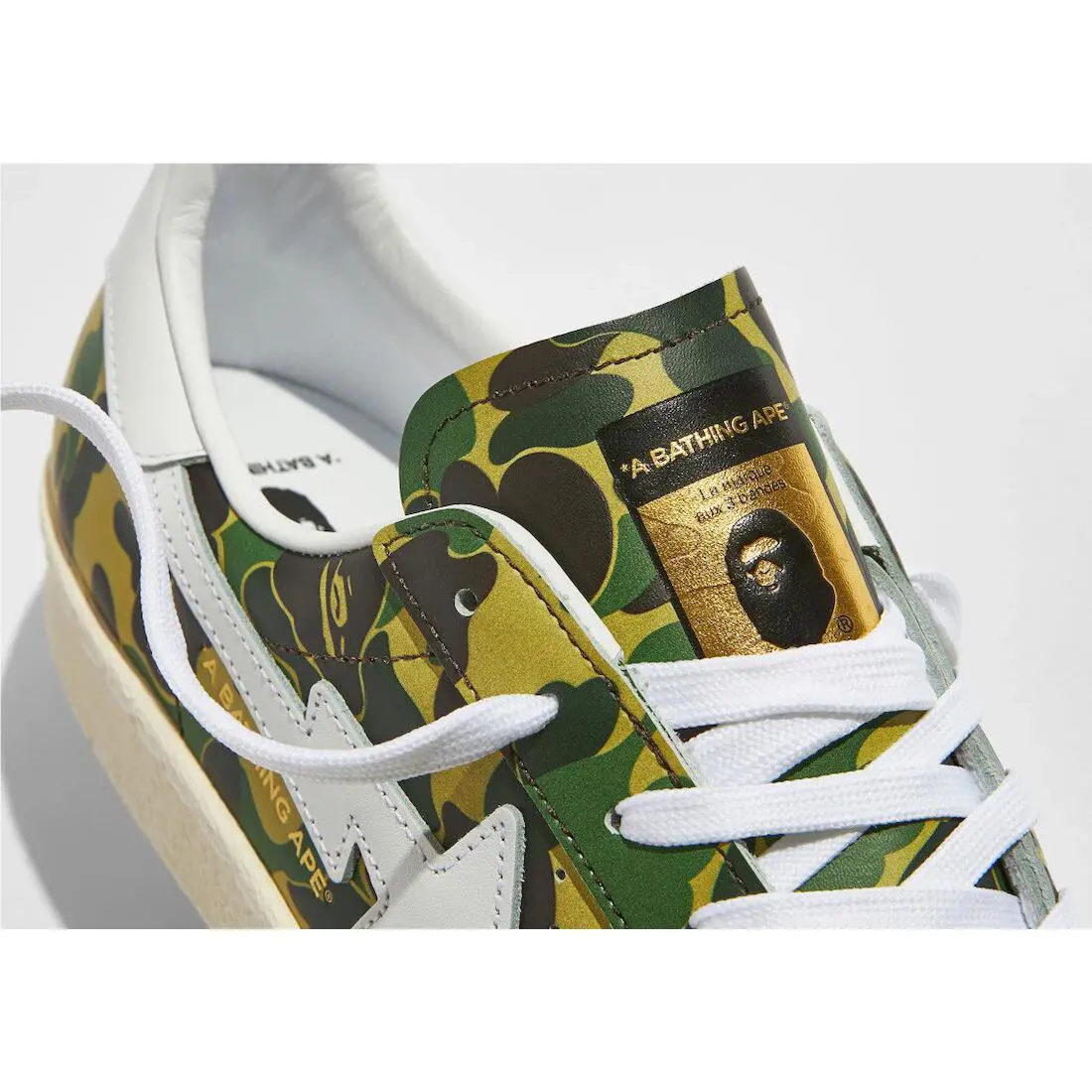 Adidas shoes - Adidas BAPE x Superstar 80s `ABC Camo` - GZ8981 - Green 6