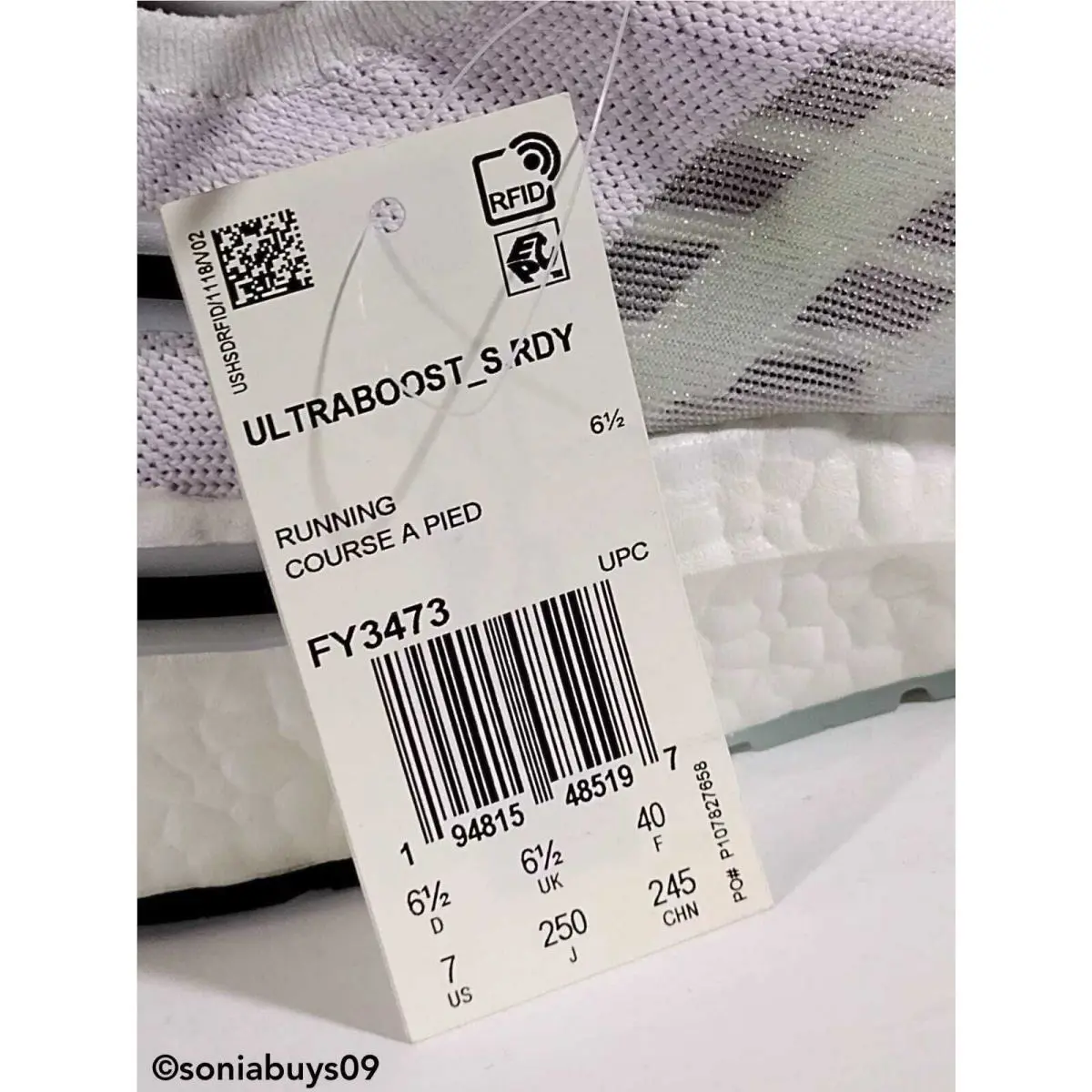 Adidas shoes - White/Lilac/Black 19