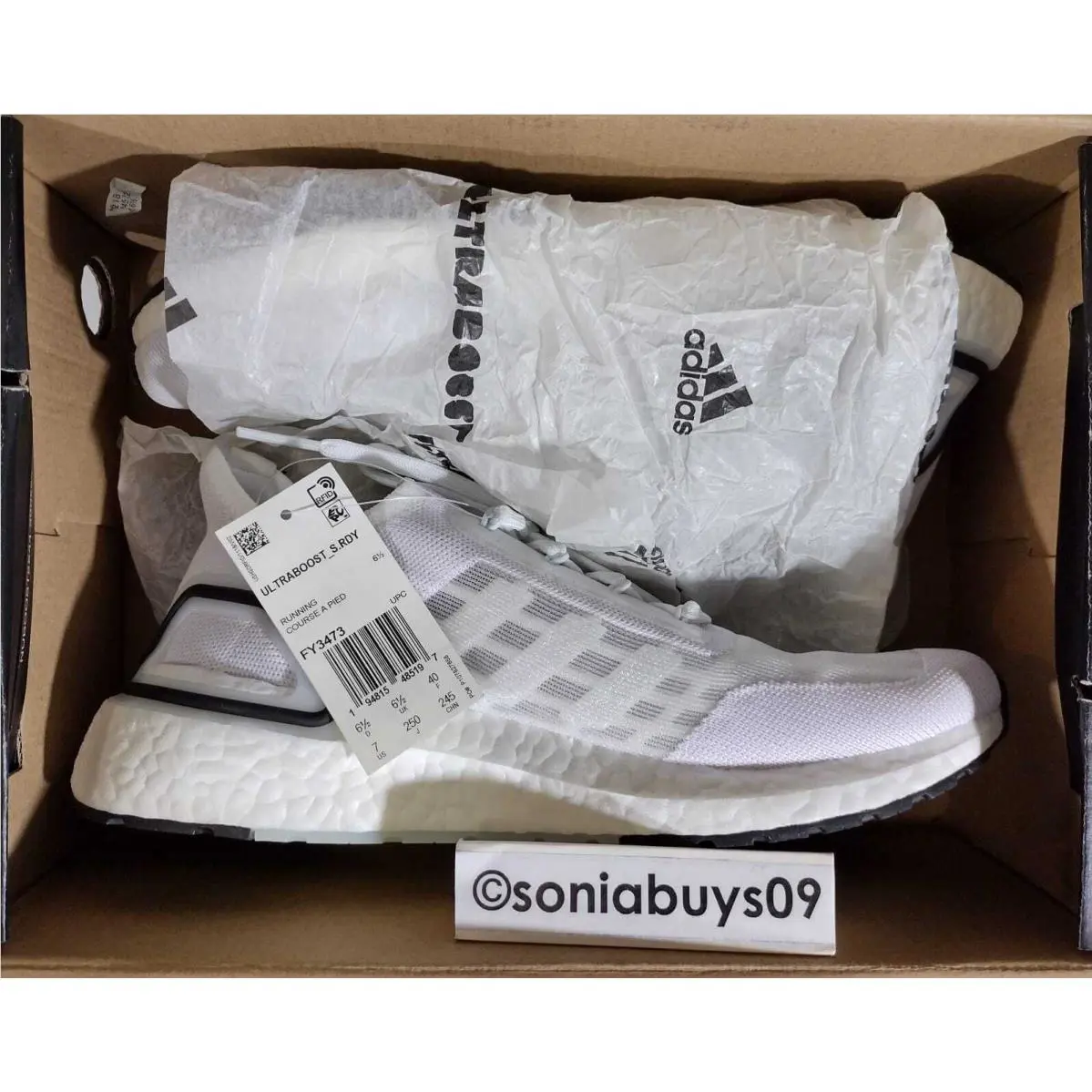 Adidas shoes - White/Lilac/Black 10