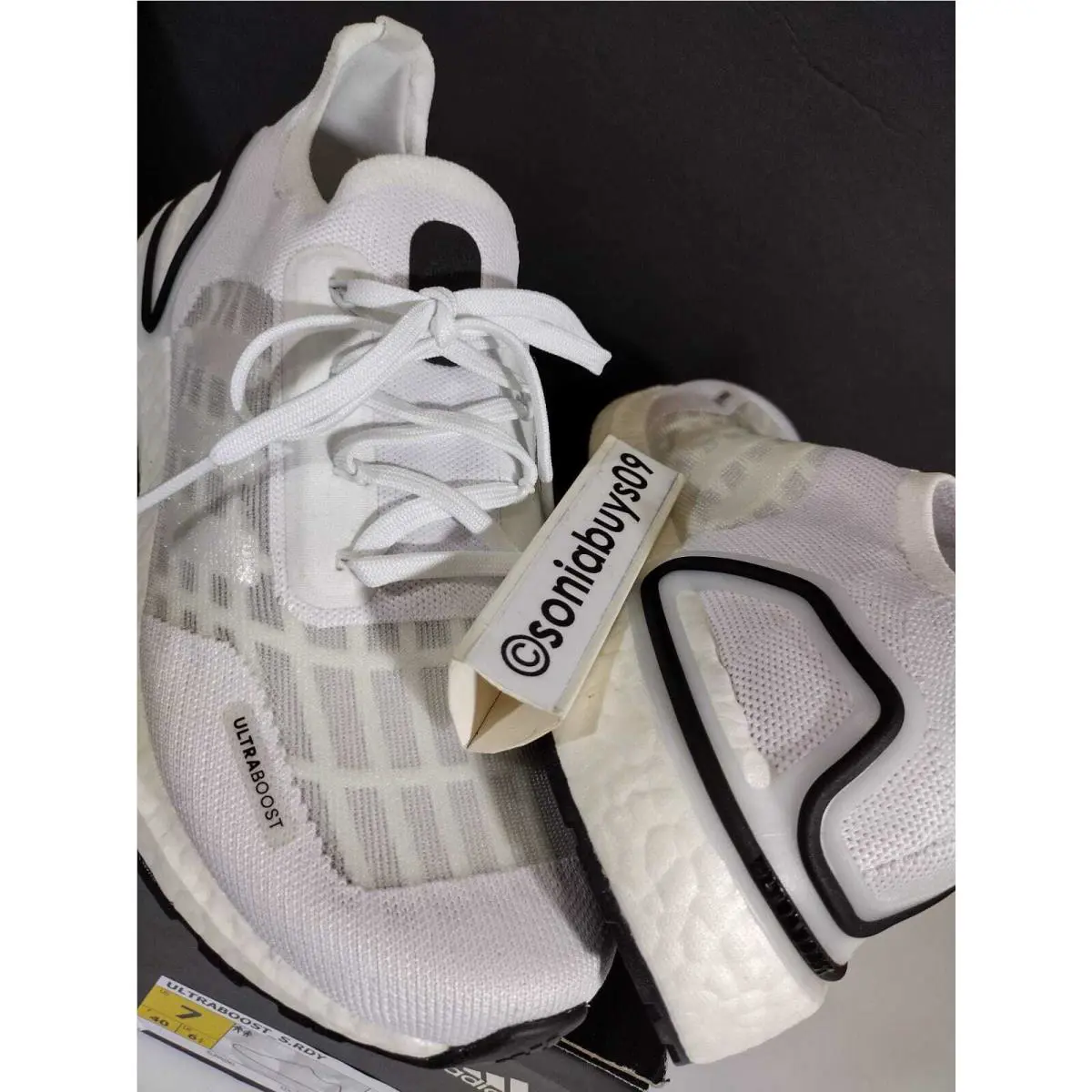 Adidas shoes - White/Lilac/Black 5