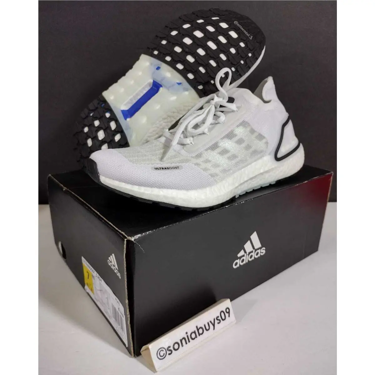 Adidas shoes - White/Lilac/Black 11