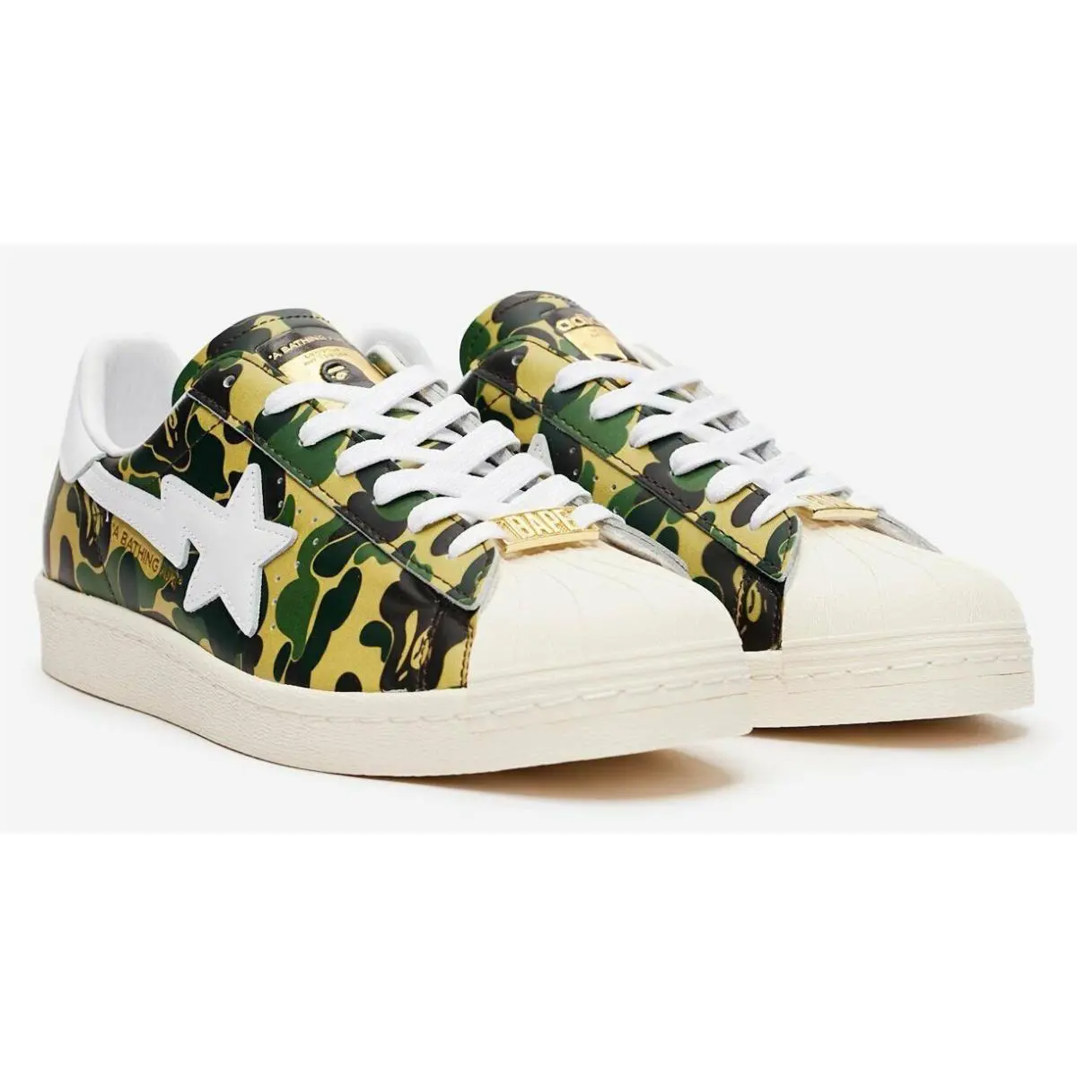 Adidas shoes - adidas Superstar 80S - Superstar - GZ8981 - Green ABC Camo/White 0