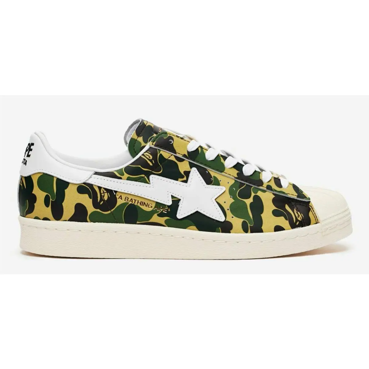 Adidas shoes - adidas Superstar 80S - Superstar - GZ8981 - Green ABC Camo/White 3