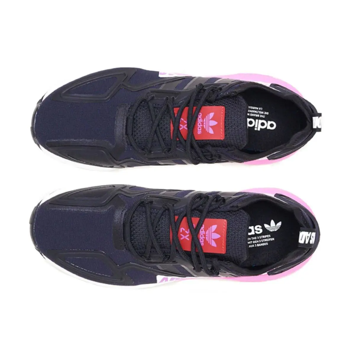 Adidas shoes - adidas ZX 2K Boost - Boost - FX7050 - Black/Pink/White 2