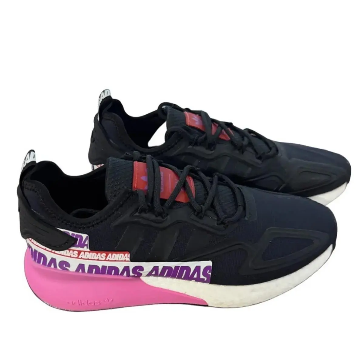 Adidas shoes - adidas ZX 2K Boost - Boost - FX7050 - Black/Pink/White 7