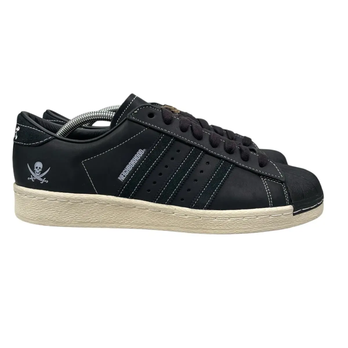 Adidas Superstar Neighborhood 30th Anniversary Black Shoe ID8650 Mens Sz 10.5-11 - Black