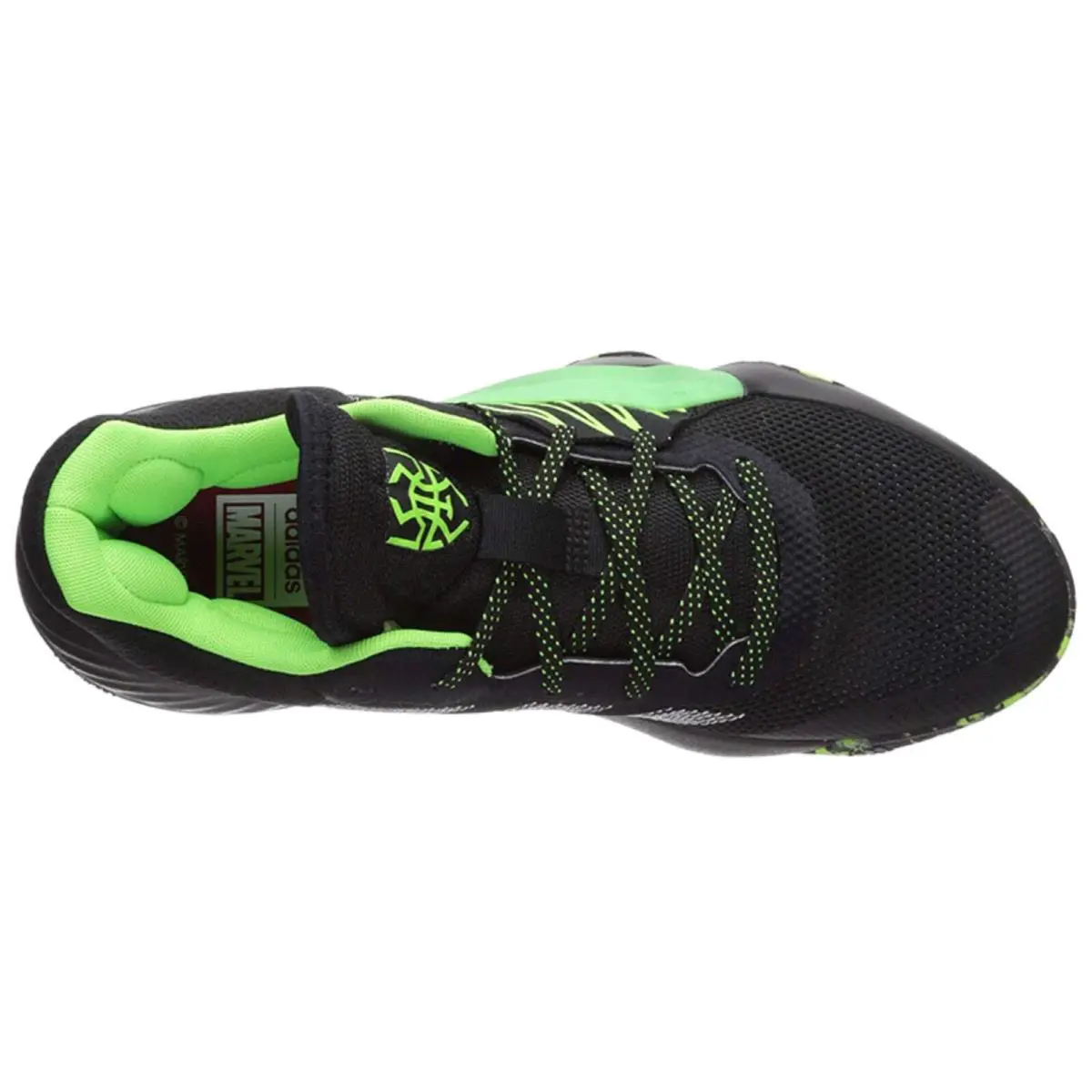 Adidas shoes - adidas D.O.N. Issue 1 - Issue - EF2805 - Core Black/Team Solar Green/Silver Metallic 3