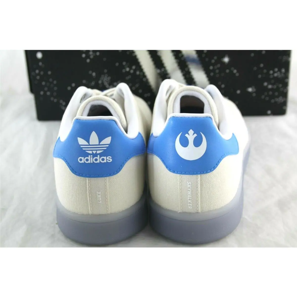 Adidas shoes - fy0134 - fy0134 - White/white/bright blue 5