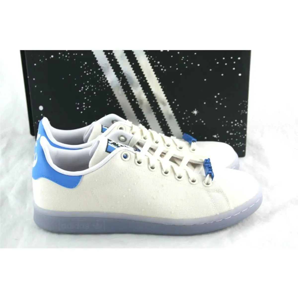 Adidas shoes - fy0134 - fy0134 - White/white/bright blue 6