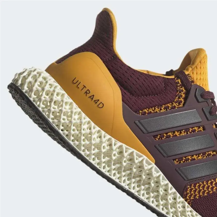 Adidas shoes - adidas Ultra 4D - Ultra - FY3960 - Maroon / Core Black / Semi Solar Gold 9