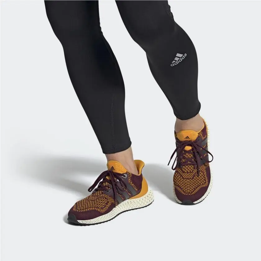Adidas shoes - adidas Ultra 4D - Ultra - FY3960 - Maroon / Core Black / Semi Solar Gold 12