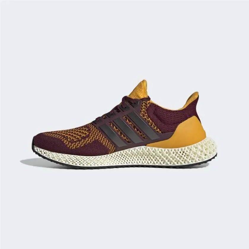 Adidas shoes - adidas Ultra 4D - Ultra - FY3960 - Maroon / Core Black / Semi Solar Gold 18