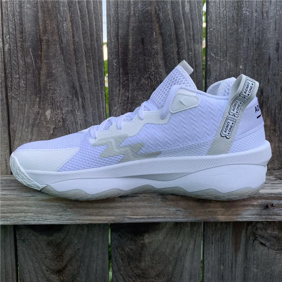 Adidas shoes - adidas Dame 8 `Damian Lillard` - GY6462 - White 5