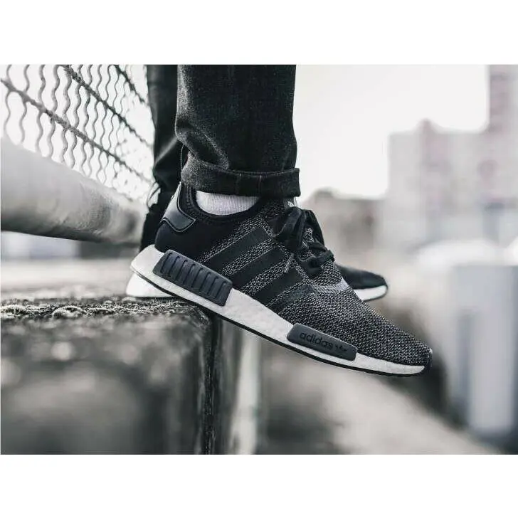 Adidas shoes - adidas NMD R1 - NMD - CORE BLACK / CARBON / CLOUD WHITE 8