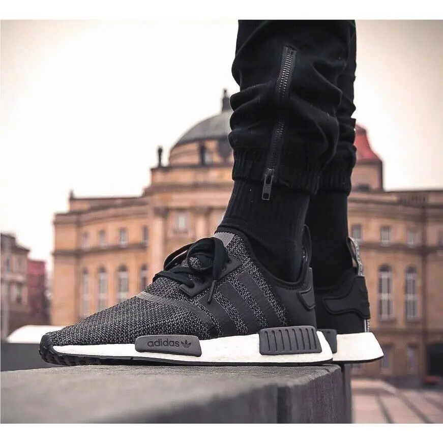 Adidas shoes - adidas NMD R1 - NMD - CORE BLACK / CARBON / CLOUD WHITE 19
