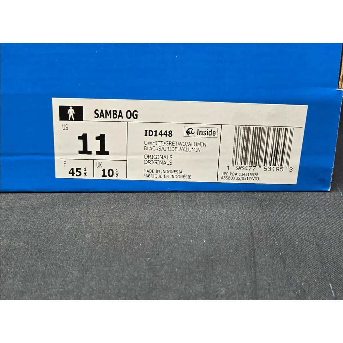 Adidas shoes - adidas Samba - Samba - ID1448 - Gray 9