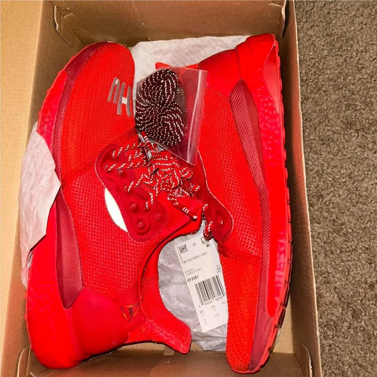Adidas shoes - adidas Solar HU - Solar - EF2381 - Red 11