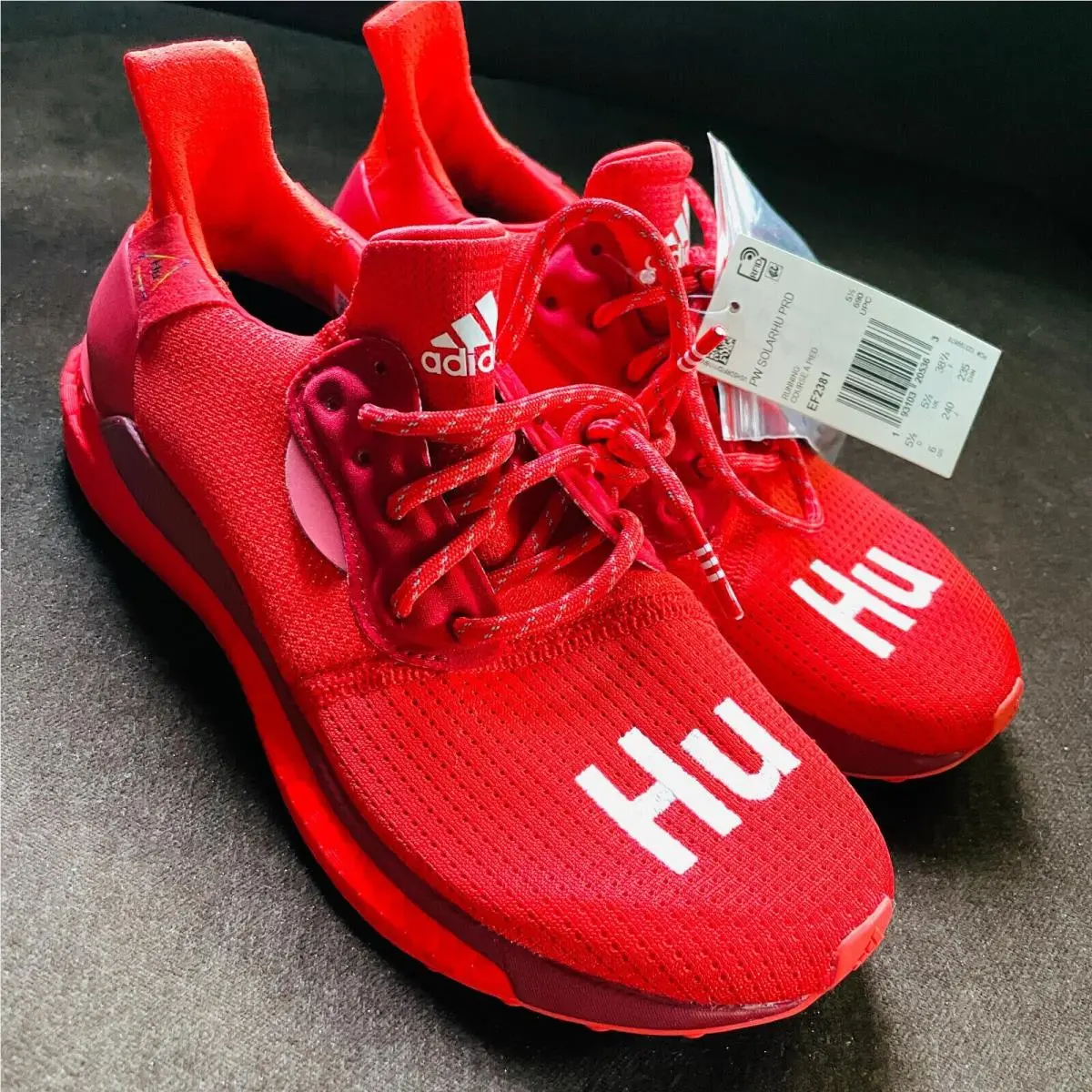 Adidas shoes - adidas Solar HU - Solar - EF2381 - Red 15