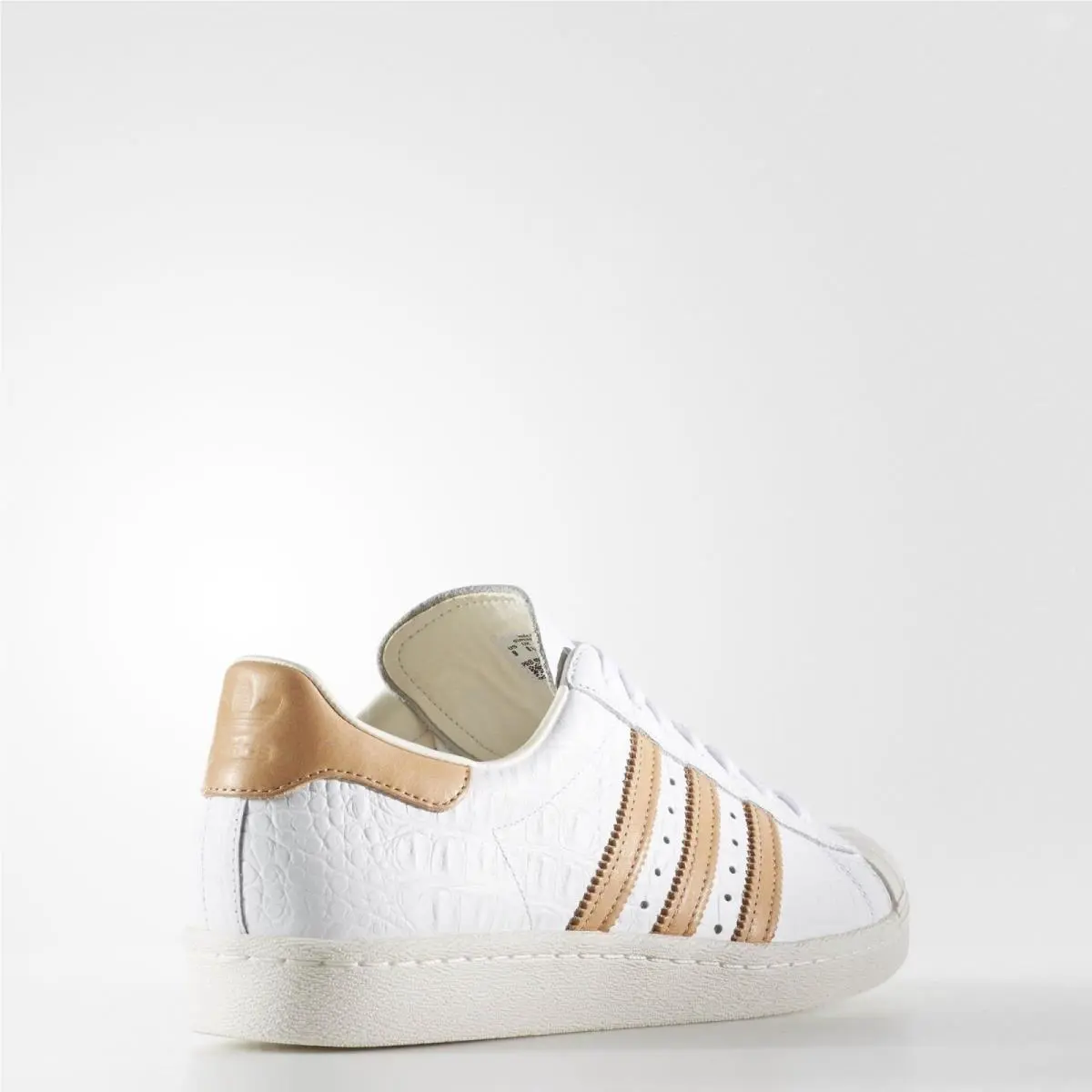 Adidas shoes - white gold 8