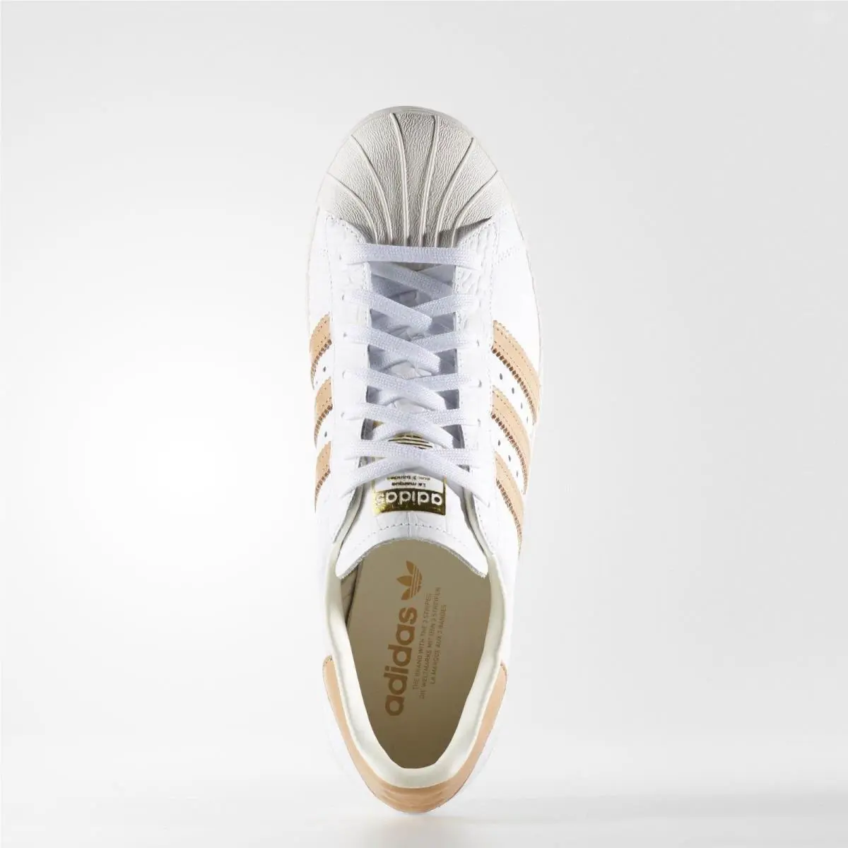 Adidas shoes - white gold 9