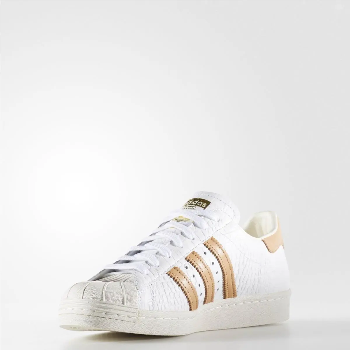 Adidas shoes - white gold 7