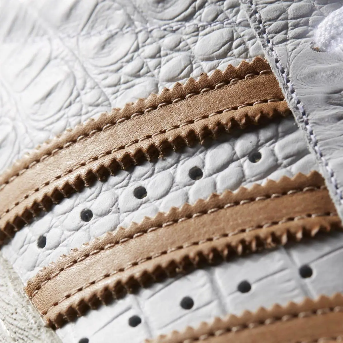 Adidas shoes - white gold 11