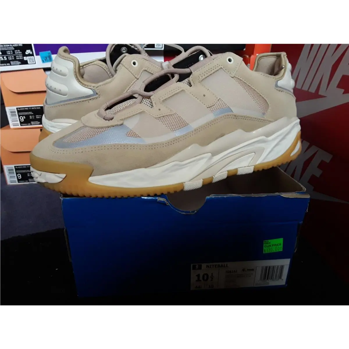 Adidas shoes - adidas Niteball - Niteball - IG6142 - Beige 4