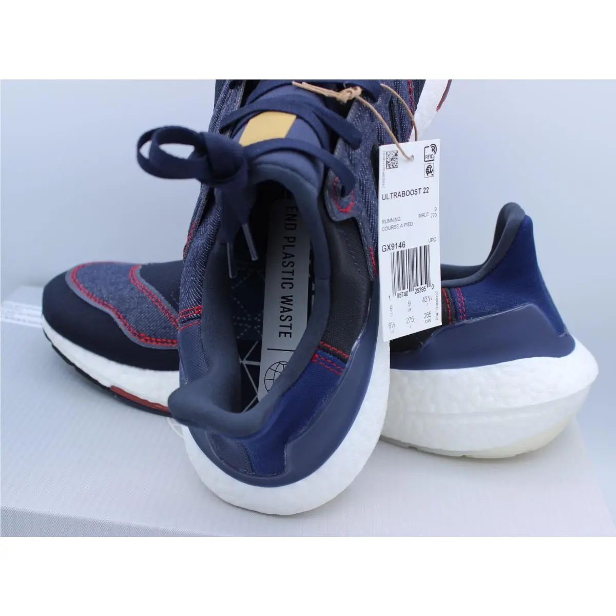 Adidas shoes - adidas UltraBoost 22 - UltraBoost - GX9146 - Denim 26