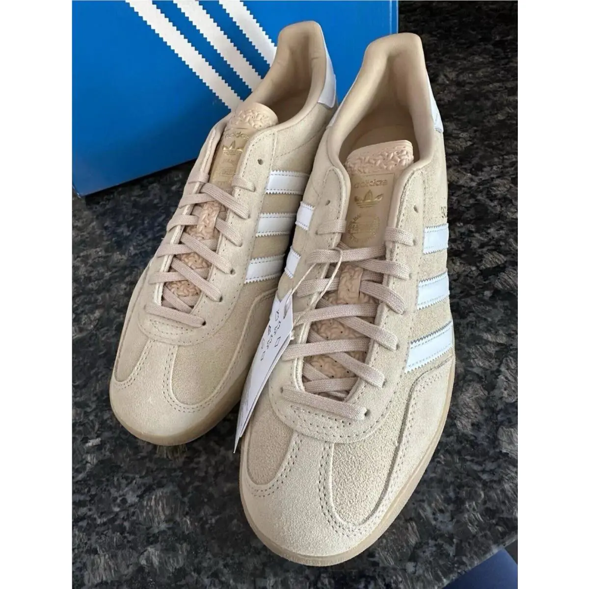 Adidas shoes - adidas Gazelle - Gazelle - IH5482 - Magic Beige/Cloud White/Gum 1