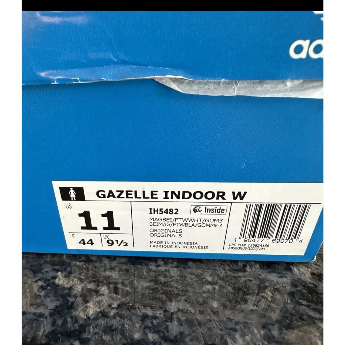 Adidas shoes - adidas Gazelle - Gazelle - IH5482 - Magic Beige/Cloud White/Gum 14